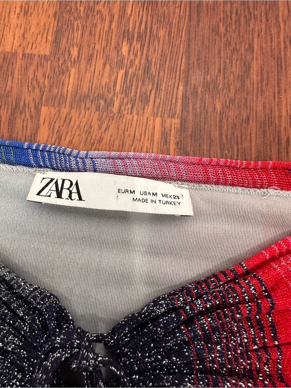 Zara Fairy style Rainbow Multicolor Metallic Bandeau Halter Top. Blogger. Rave. - Picture 10 of 13